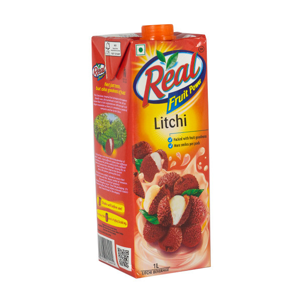 Zala Bt Real Fruit Power Litchi Juice L