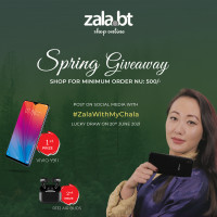 Participate on the Free Giveaway spring 2021