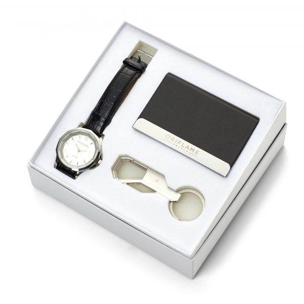 Buy Oriflame Mens Strap Watch Gift Set online from ORIFLAME (health and  beauty store)