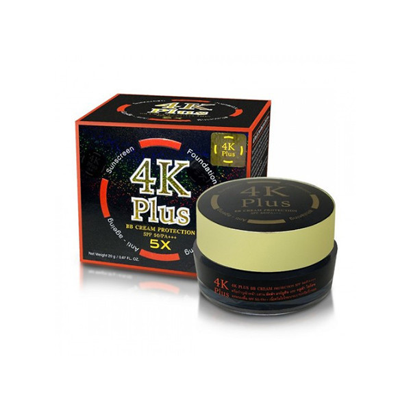 4K Plus BB Cream Sun Protection SPF 50PA++, 20g