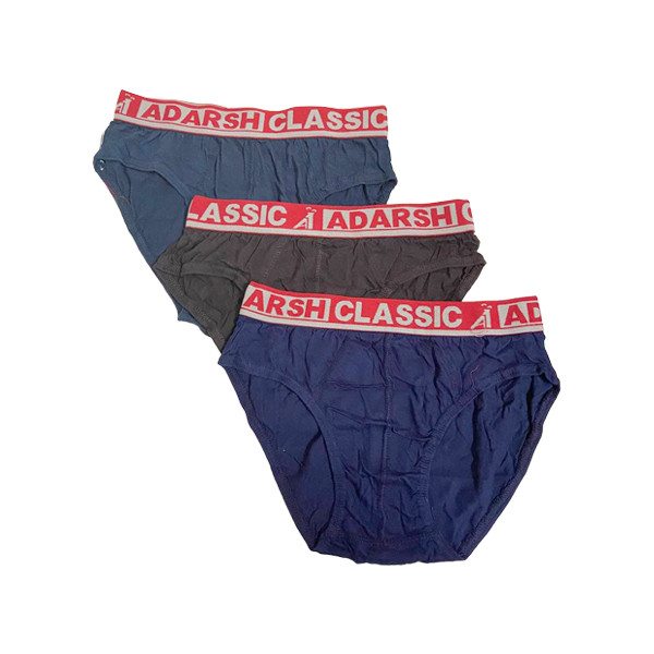 Adarsh Classic Men's Underwear- 3Set