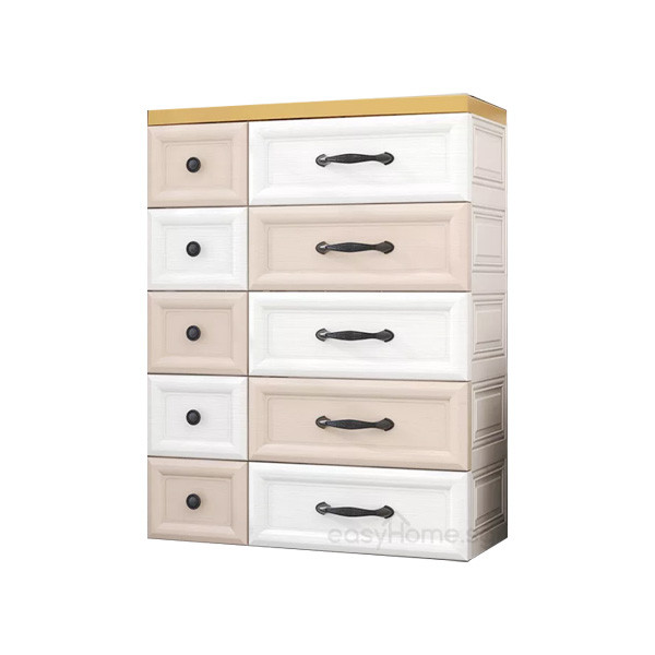 Cabinet Plastic Drawer Storage Wardrobe- 10 Drawers/ 7585