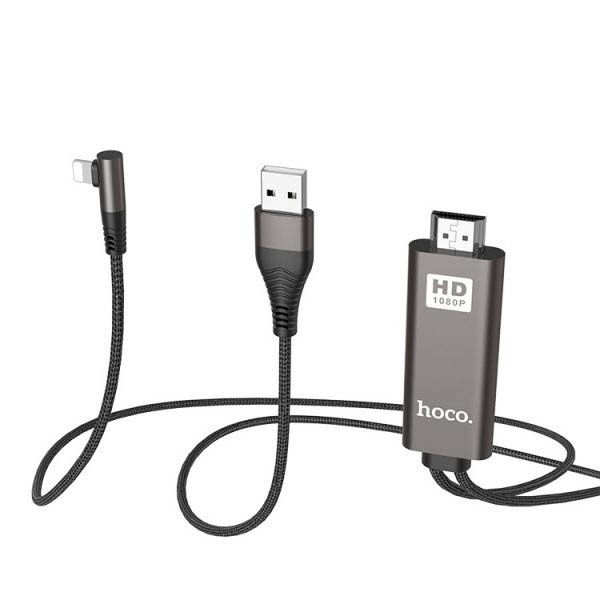 Hoco Cable Lightning to HDMI- UA14