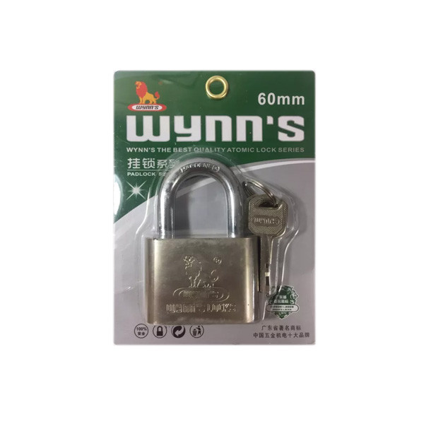 Wynn's Steel Solid Padlock (60mm)