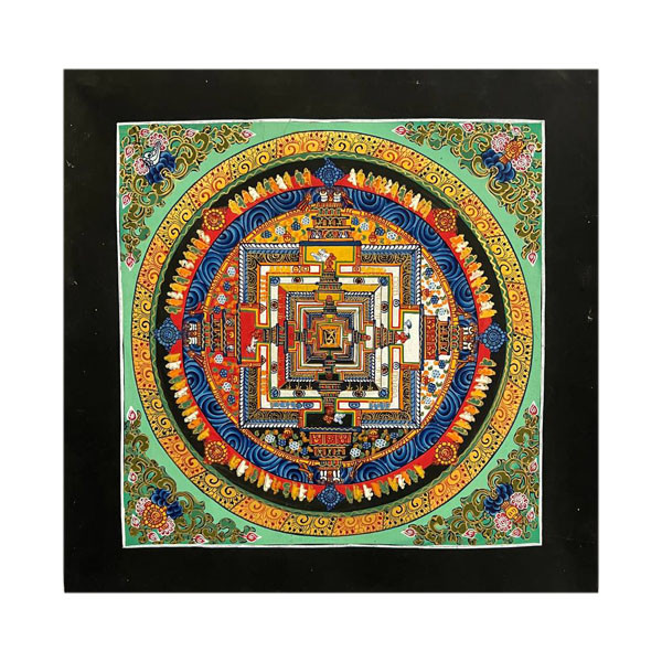 Om Mandala Thangka Painting- XX