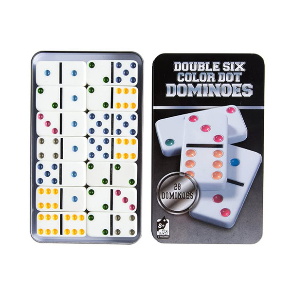 FunBlast Double Six Dot Dominoes 28 Set