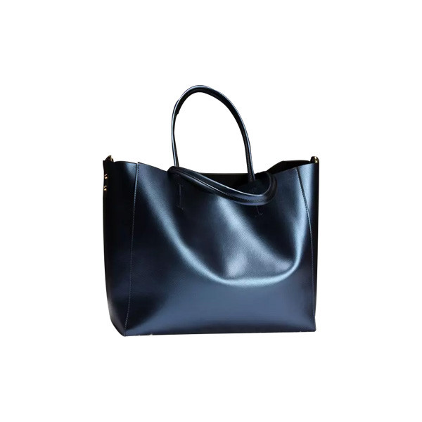 Ladies Handbags Shoulder Bag- Metallic Blue