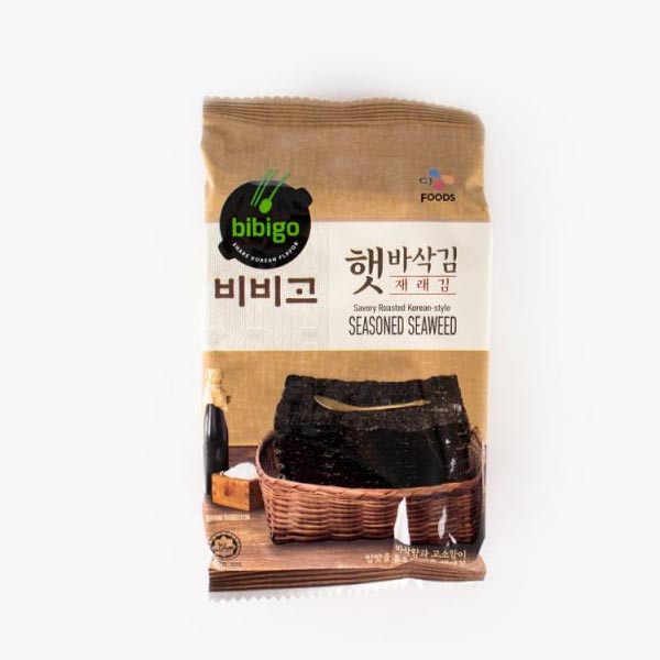 CJ Bibigo Roasted Korean Style Seasoned Seaweed, 4g