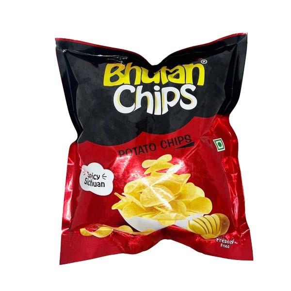 Bhutan Chips Spicy Sichuan, 200gm