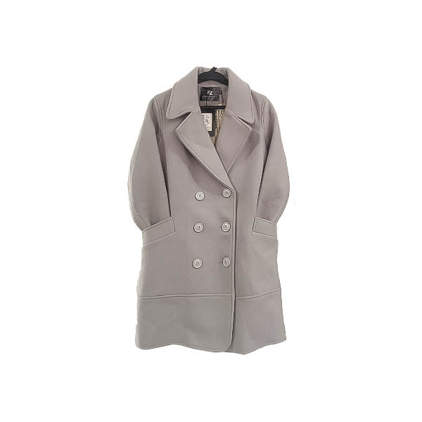 Winter Overcoat Women Jacket - Light Gray