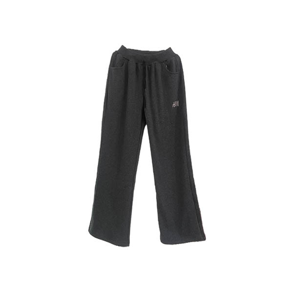 H&M Women's Wide Sweatpants - Dark Grey