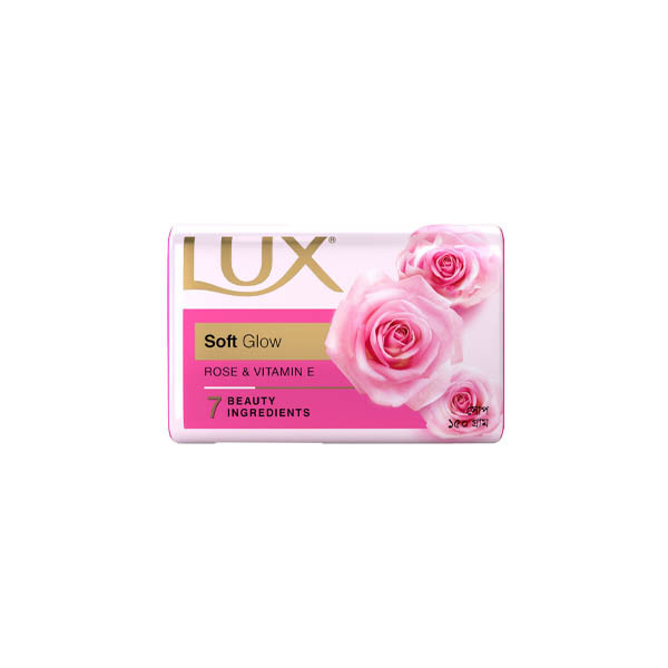 Lux Soft Glow Rose & Vitamin E Soap, 100 g