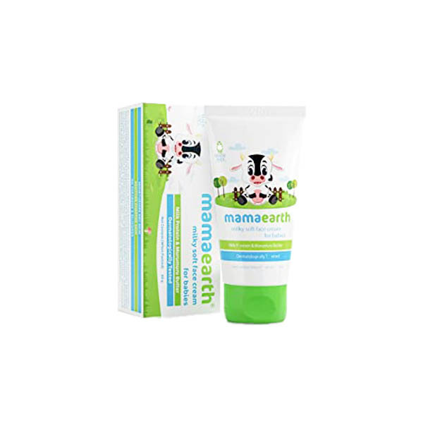 zala.bt - MamaEarth Milky Soft Face Cream For Babies, 60g