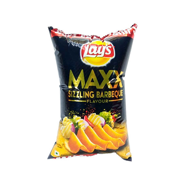 zala.bt - Lays Maxx Sizzling Barbeque Chips, 63g