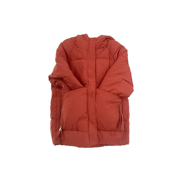 Puffer Jacket for Women - Light Red