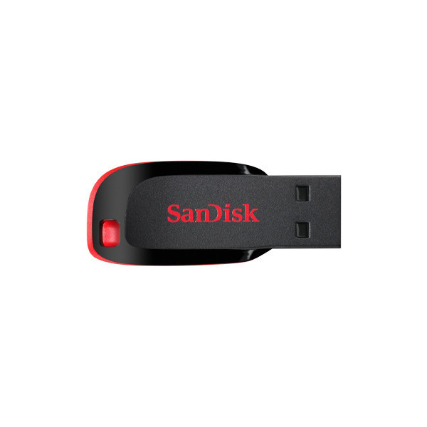 SanDisk Cruzer Blade USB 2.0 Flash Drive (Red) 16GB