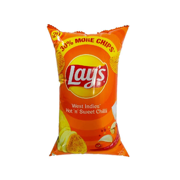 Zala.bt - Lays West Indies Hot 'n' Sweet Chilli Chips, 52g