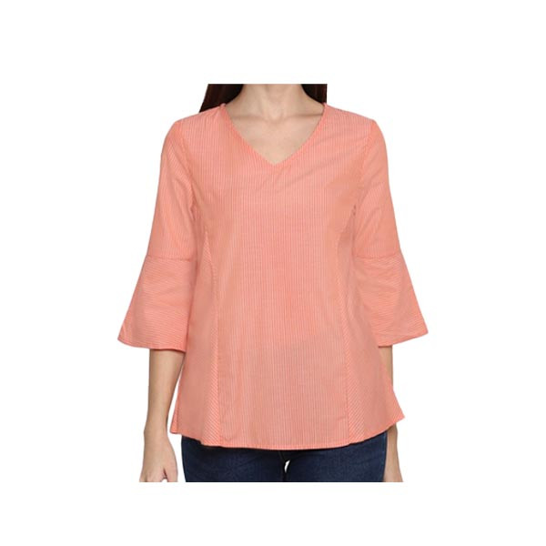 Mode Red Tape Peach Top Blouse- L/MFB0033